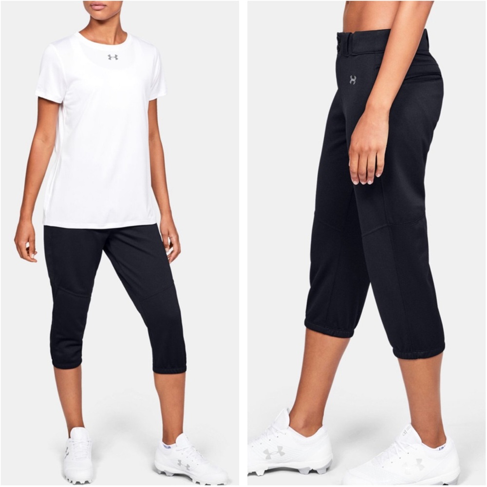LIKE NEW Under Armour Softball Cropped Pants